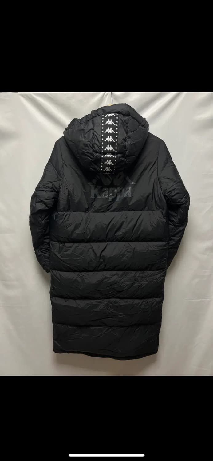 [정품/M] ❤️새상품❤️카파 안산그리너스 덕다운 블랙 롱패딩 상품이미지6