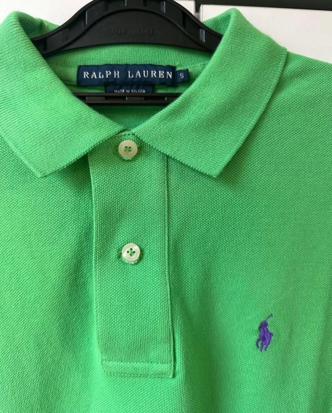 폴로랄프로렌 반팔 카라티 그린 상품이미지3