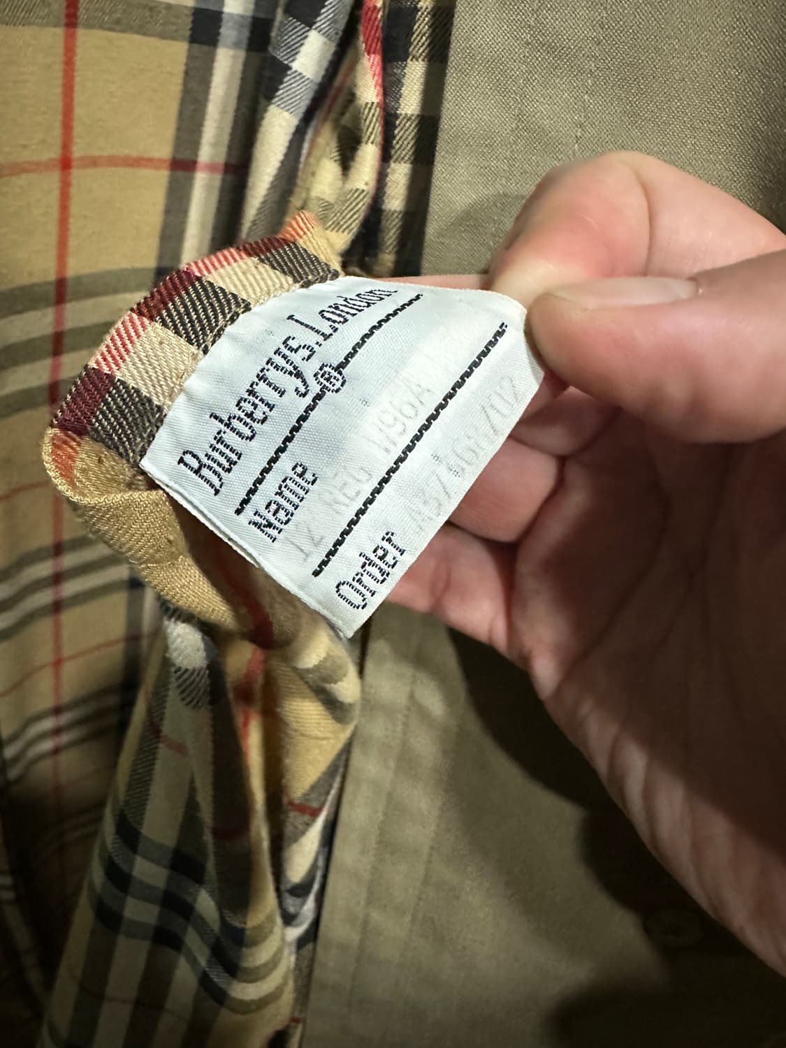 버버리 노바체크 트렌치코트  상품이미지6