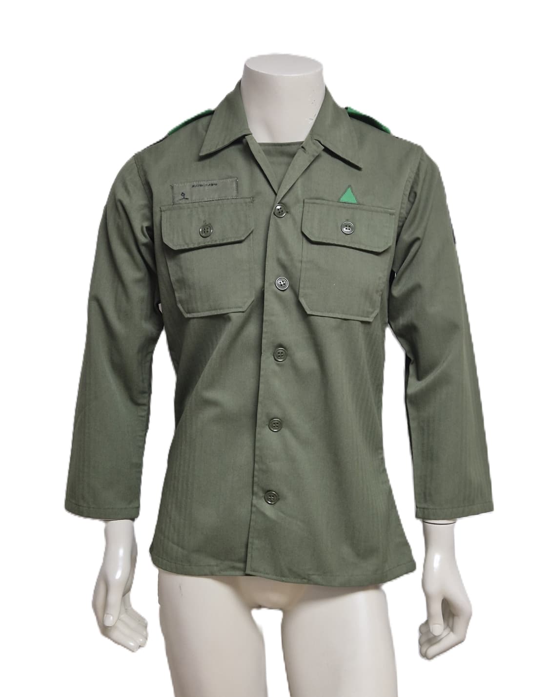 국군 전경 구형 수경 민무늬 전투복 상의 자켓 (S) 상품이미지1