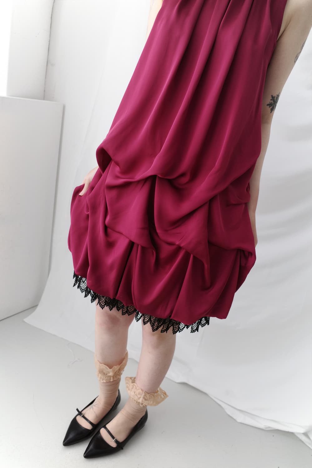 shirring balloon dress 상품이미지7
