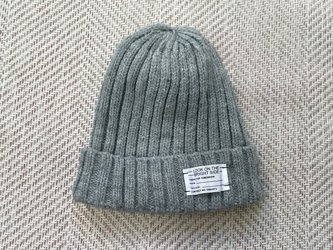 빈티지 그레이 비니  J03931 상품이미지1