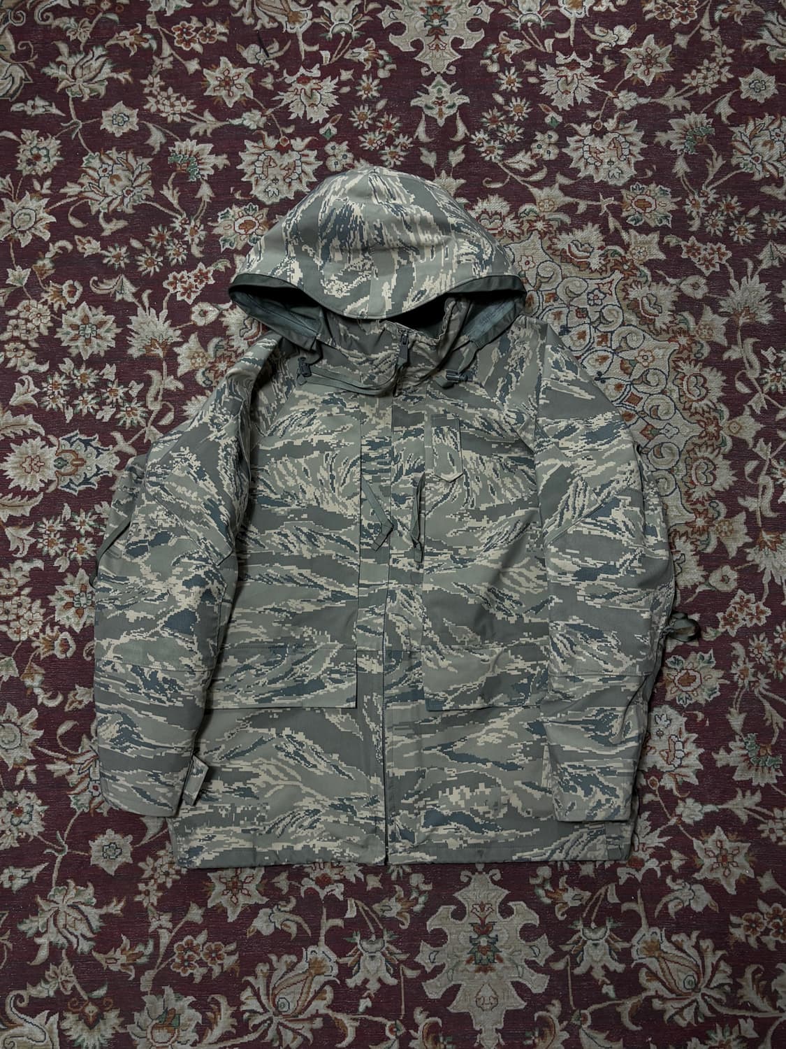 미공군 APECS 파카 ABU 타이거 카모 데드스탁 상품이미지3