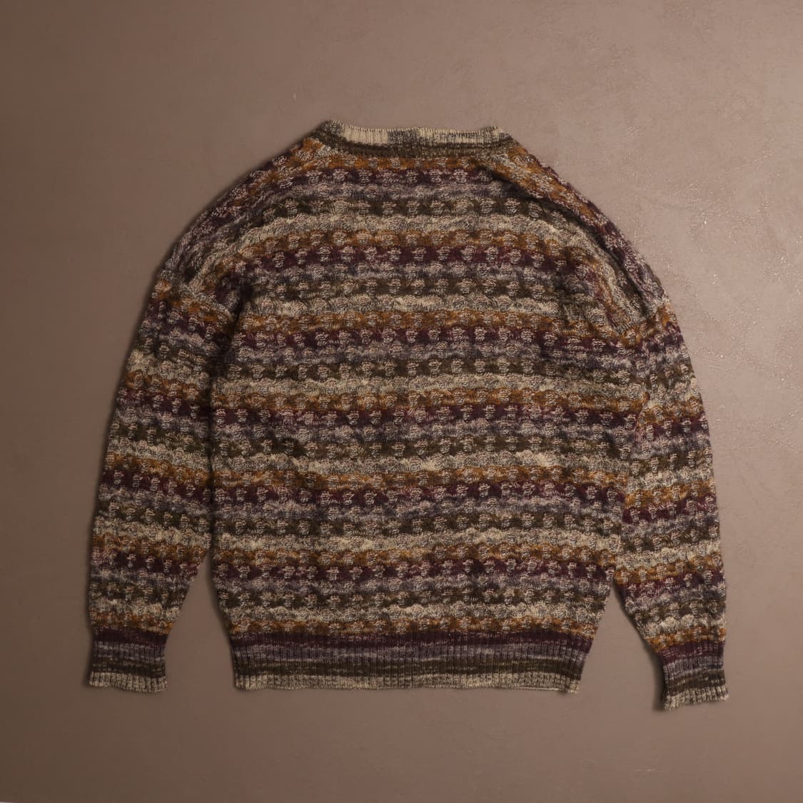 미쏘니 케이블패턴 울 니트 가디건 A1479 상품이미지4