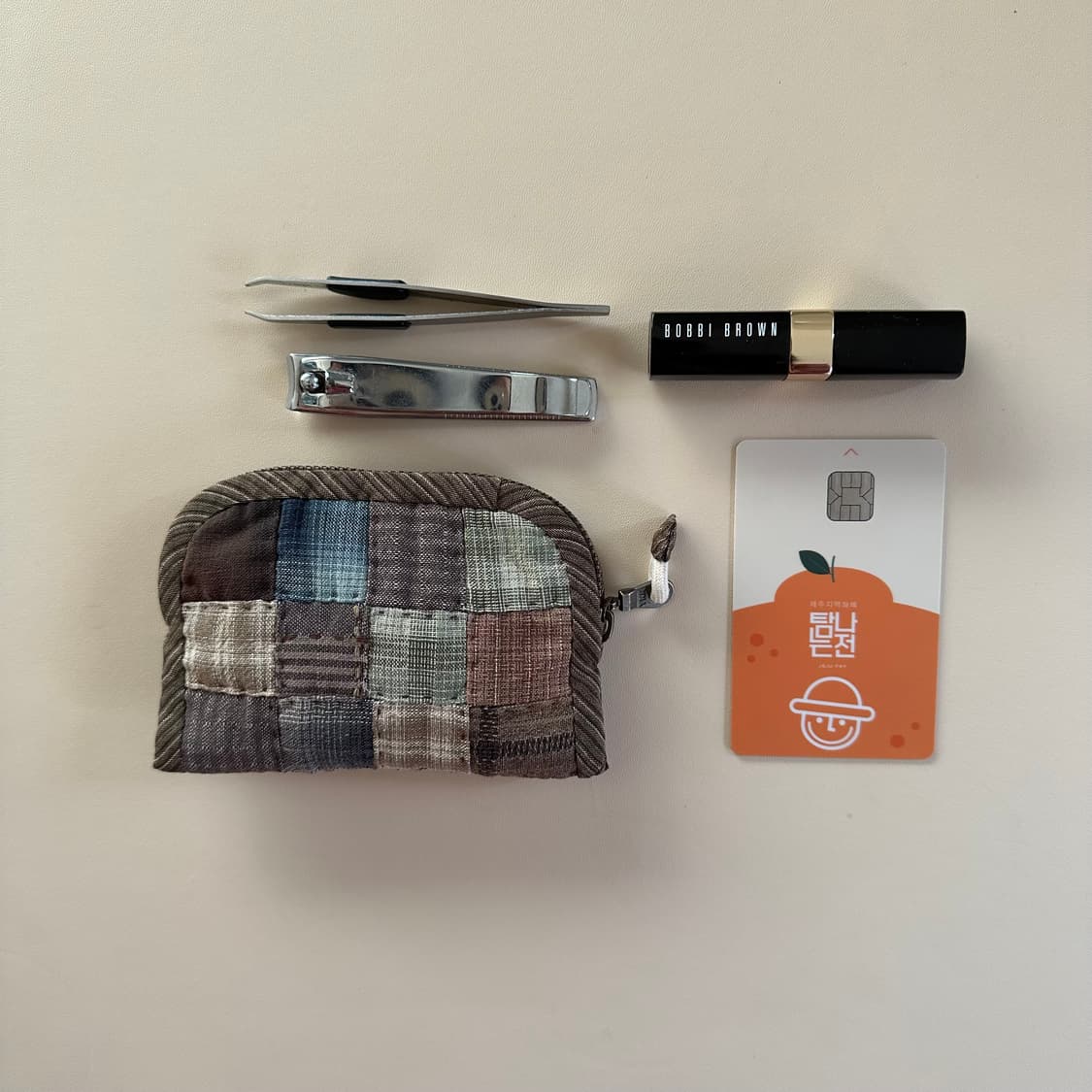 퀼트 카드 지갑 상품이미지1