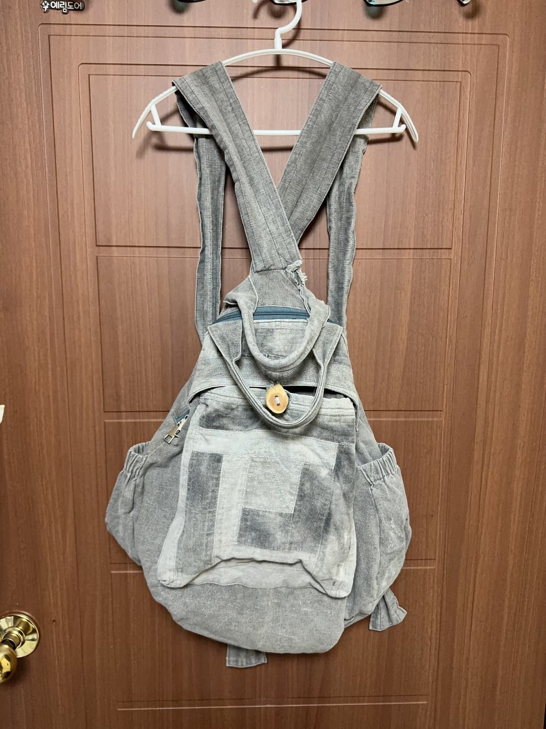 모리걸 하구미 히피 핸드메이드 유목민 빈티지 불교 박람회 모리 백팩 가방 상품이미지1
