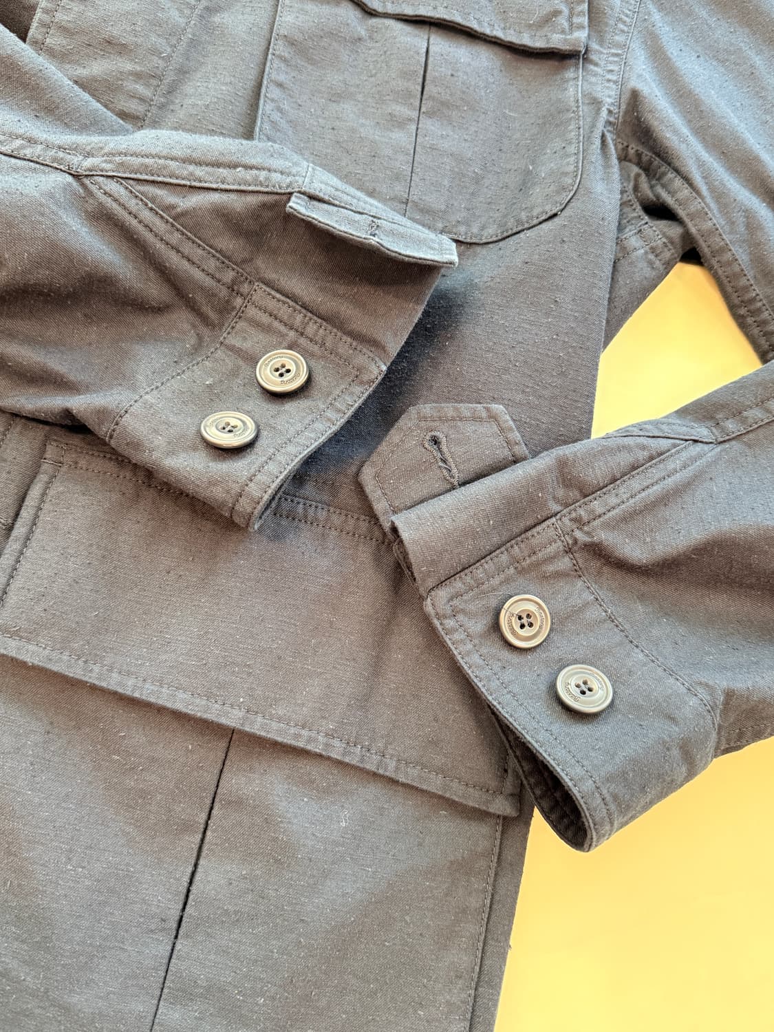 바스통 25ss 109 정글 퍼티그 자켓 인디고 L(105) 상품이미지4