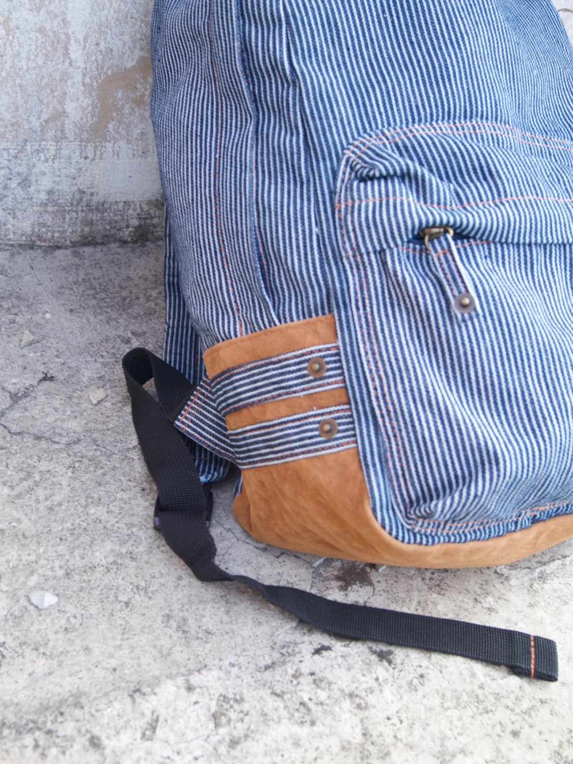 [anello] hickory denim backpack 상품이미지3