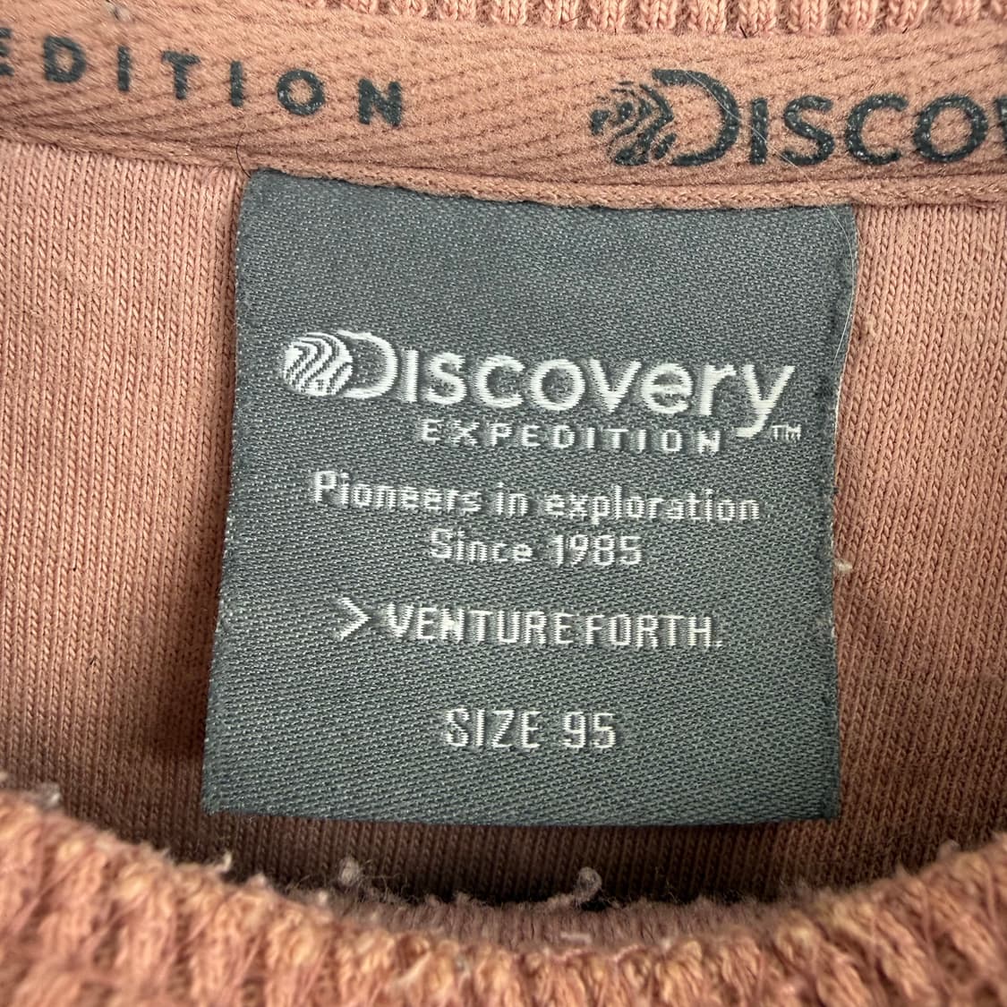 (95) 디스커버리 양털 셰르파 맨투맨 핑크 상품이미지3