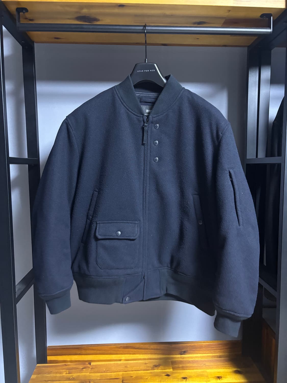 유니클로 X 엔지니어드가먼츠 PUFFTECH 쇼트 블루종 상품이미지3