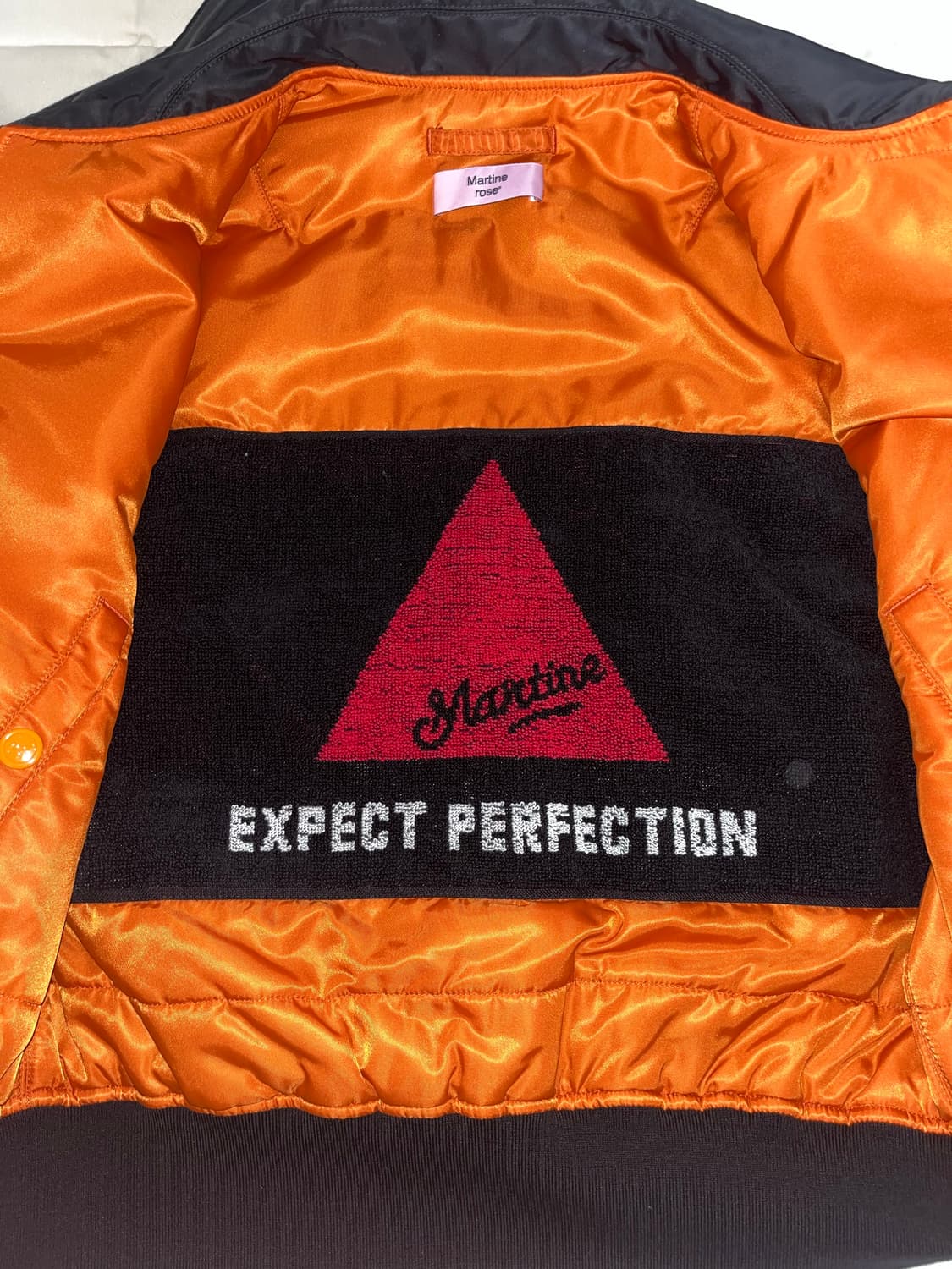 마틴로즈 슈렁큰 봄버 블랙 L 상품이미지2