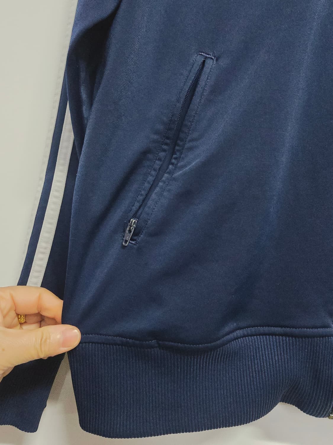 아디다스 파이어버드 트랙탑 네이비105 상품이미지3