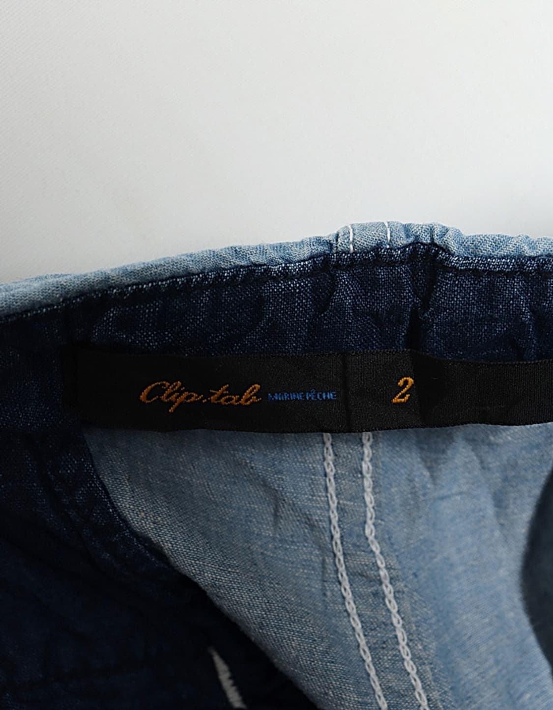 Clip.tab Linen Blend Chambray Easy Pant  상품이미지7