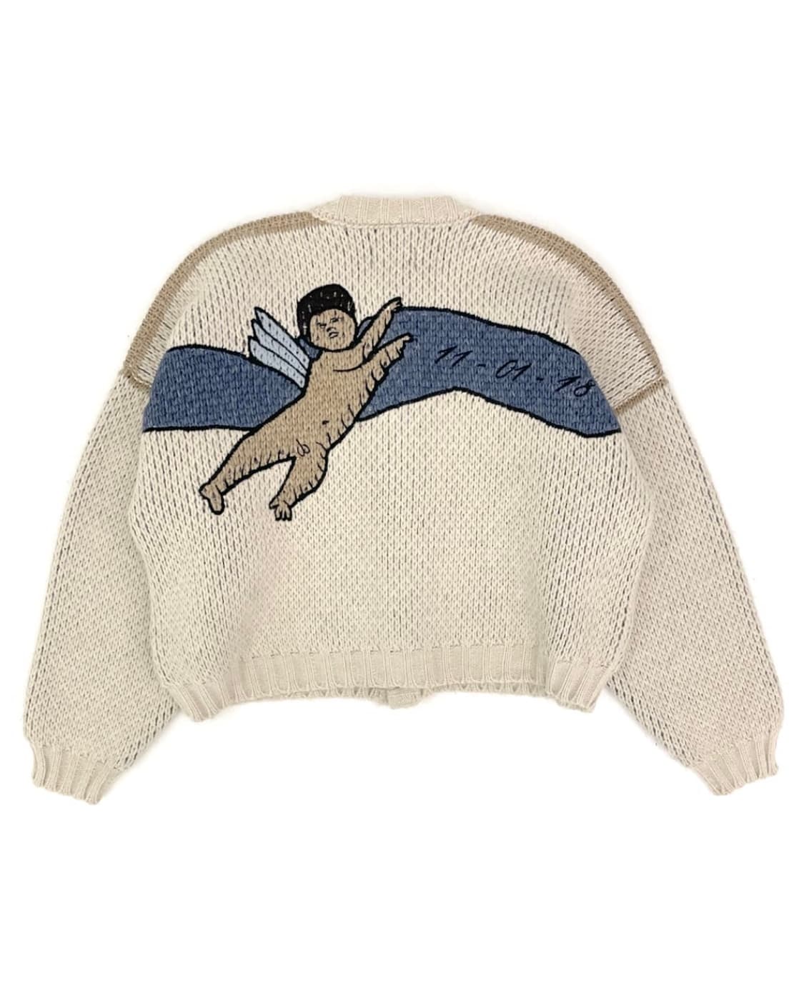 21AW Big Angel Bomber Cardigan (M) 상품이미지5