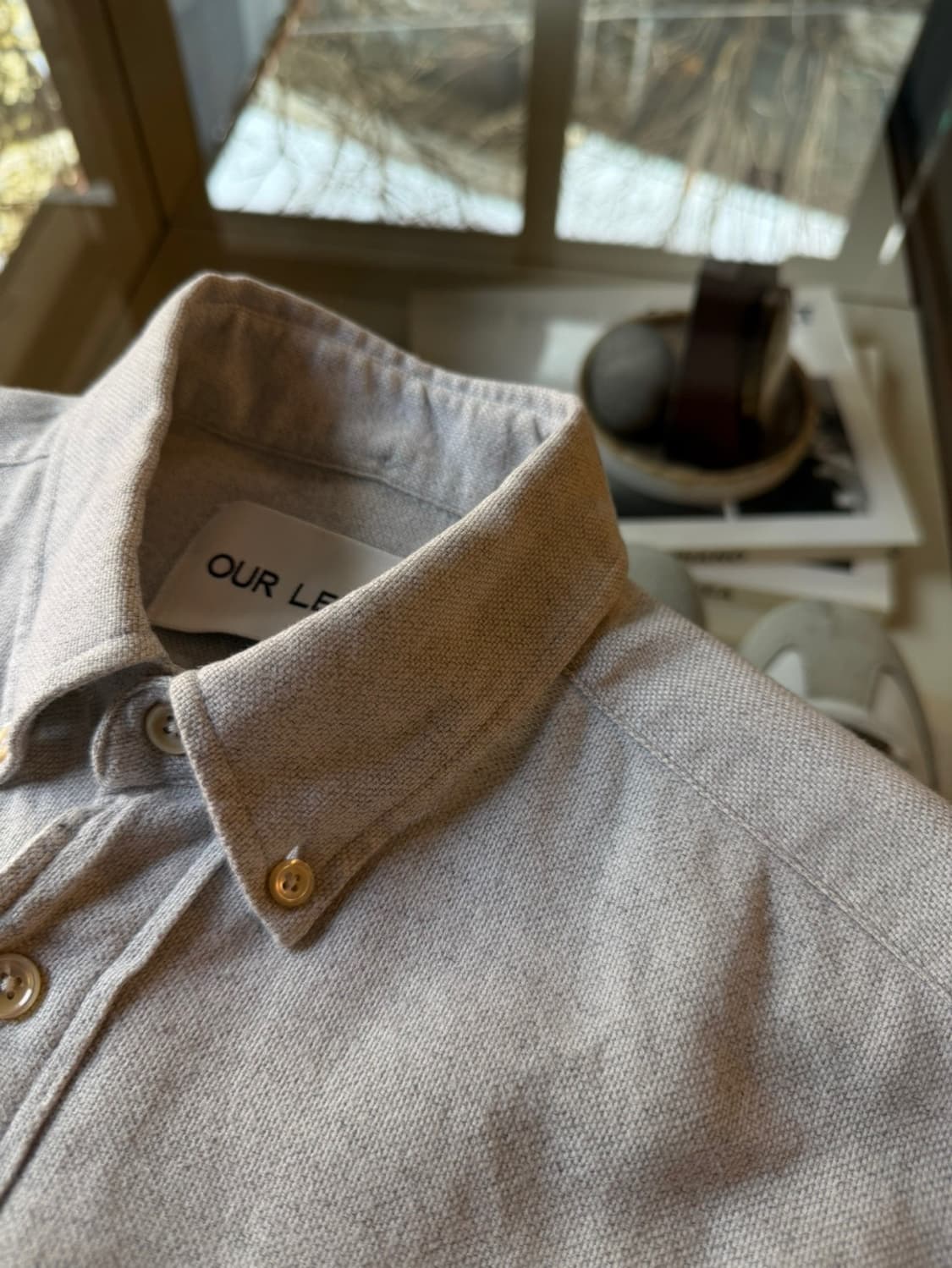 아워레가시 버튼다운 셔츠 95 상품이미지8