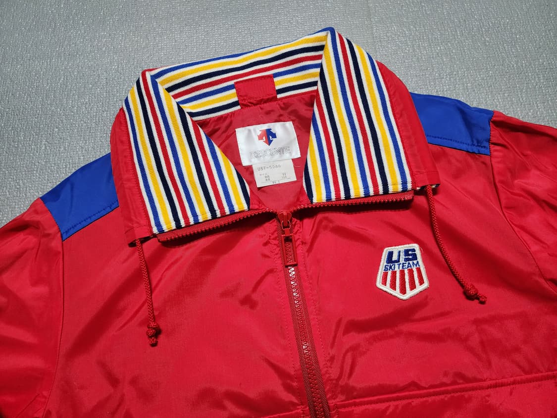80~90's 빈티지 데상트 US 스키팀 바람막이 자켓 상품이미지2