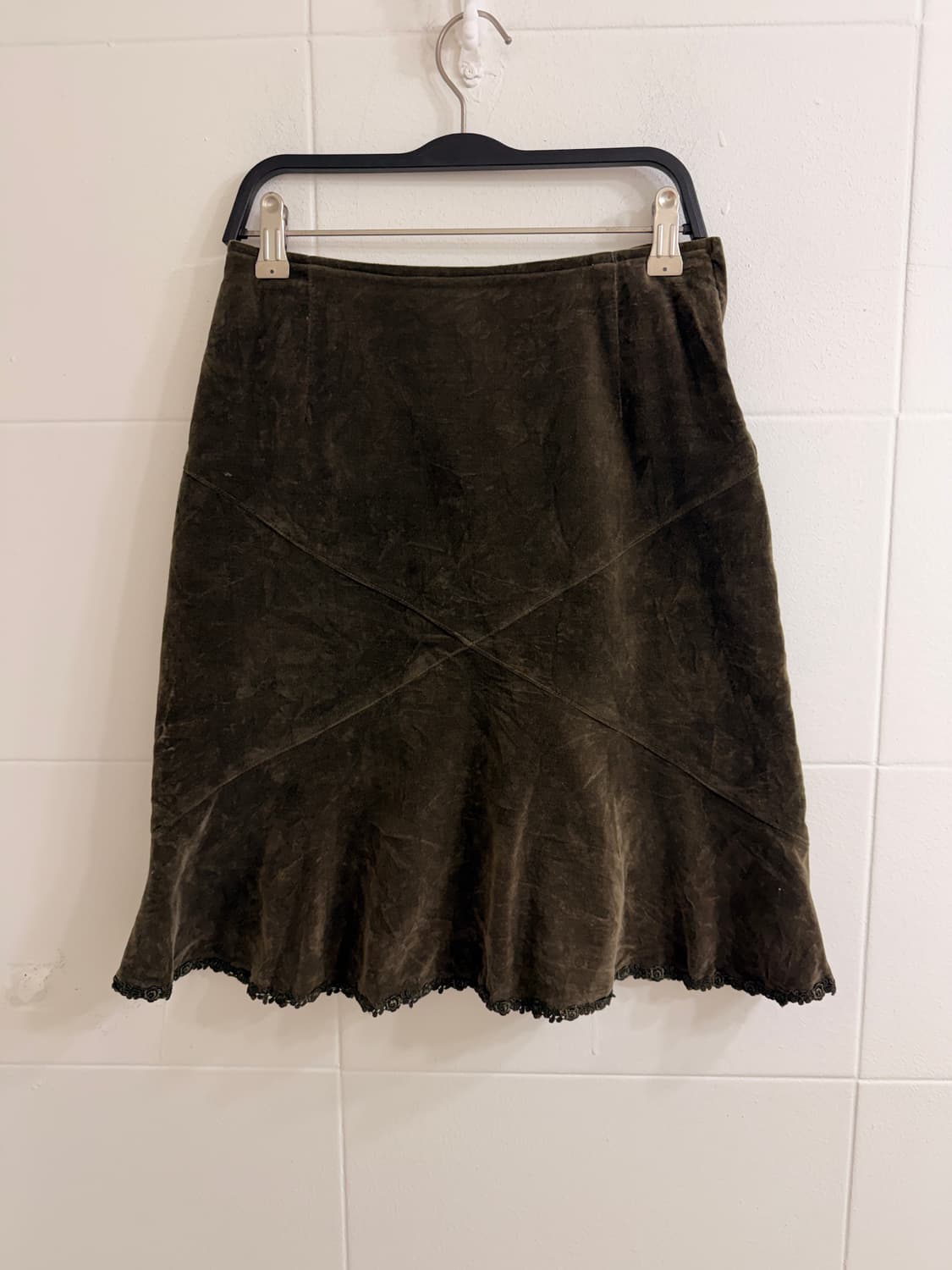 빈티지 카키 데일리 그런지 모리 코디 세트 상품이미지7