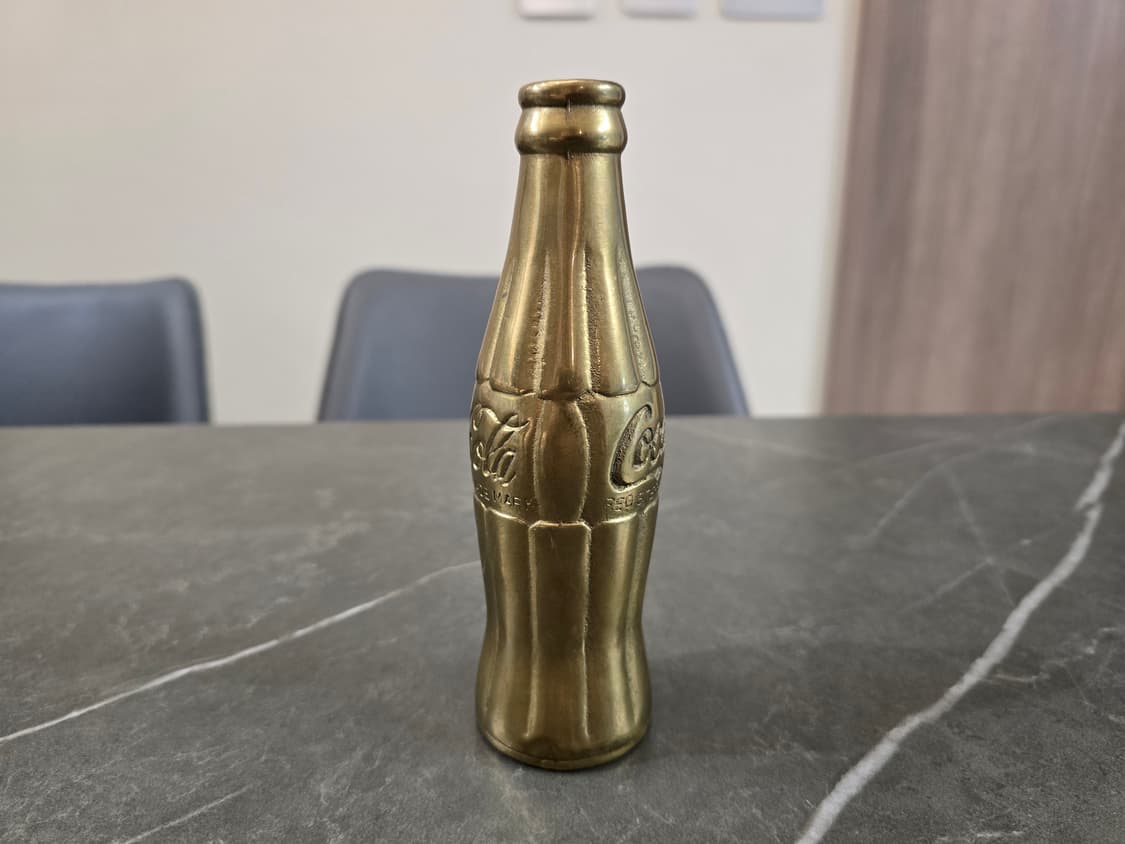빈티지 황동 코카콜라 Coca-Cola Brass Bottle 상품이미지4