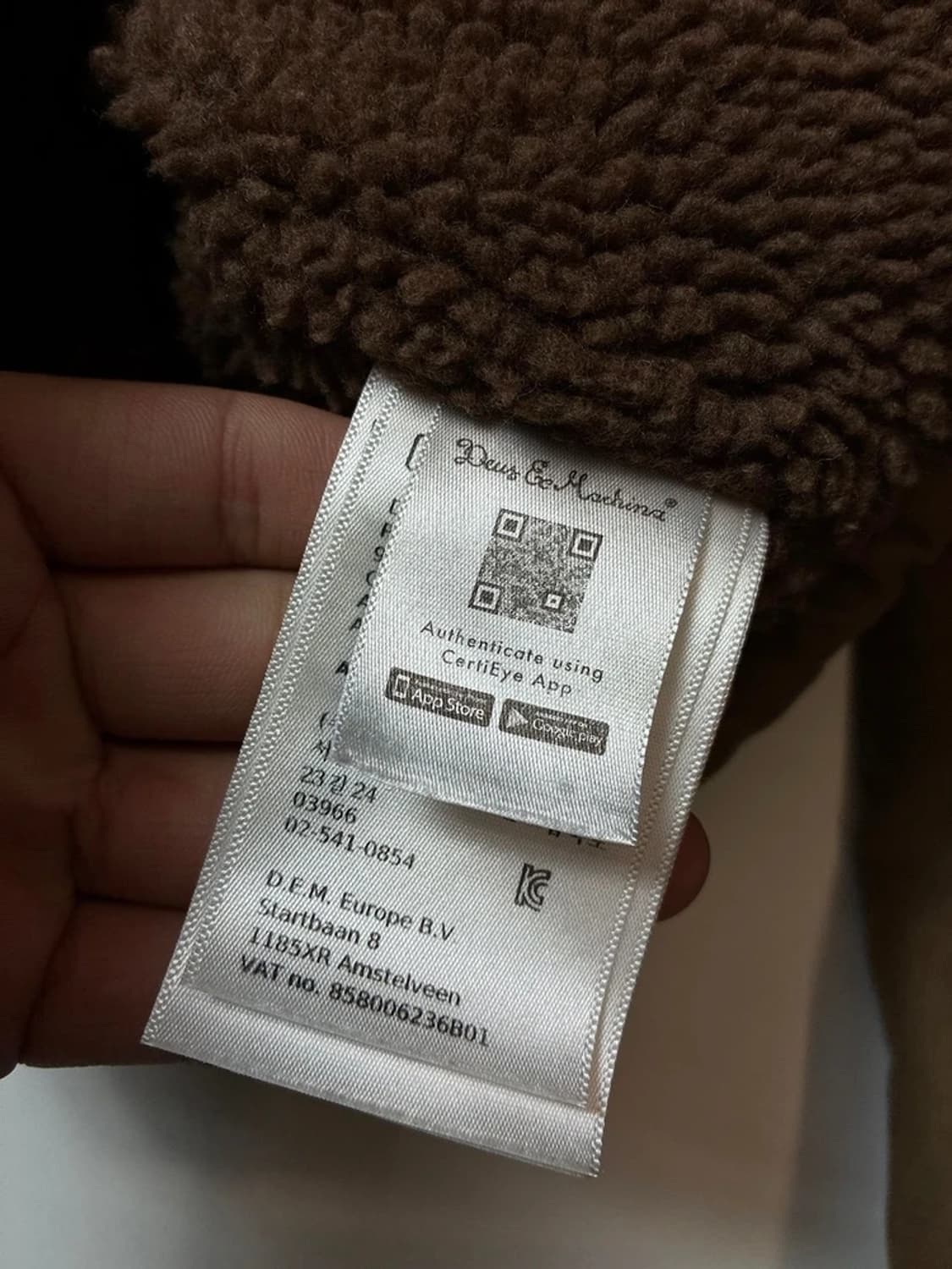 데우스 엑스 마키나 덱 쉐르파 자켓 PN8246 상품이미지9