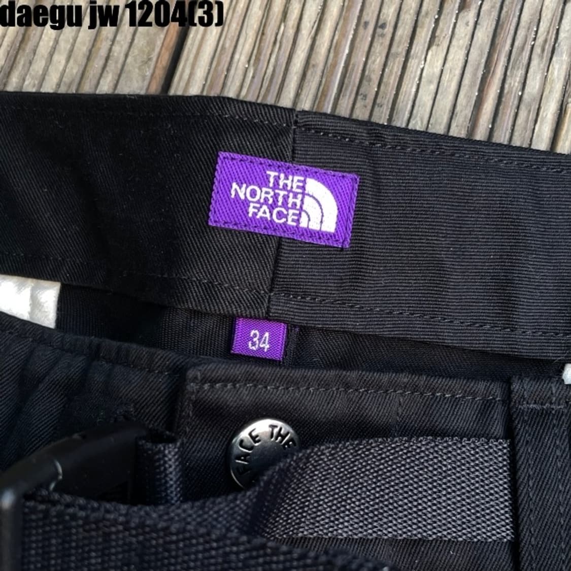 노스페이스 퍼플로고 면바지 34 상품이미지2
