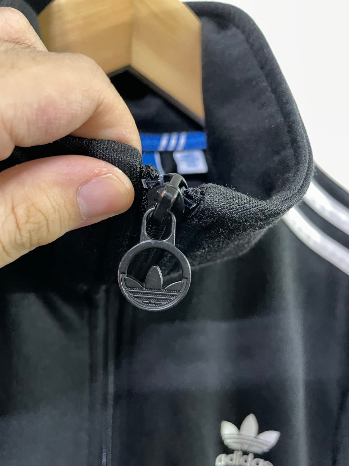 아디다스 유로파 파이어버드 트랙탑 져지 자켓 블랙 100 상품이미지4