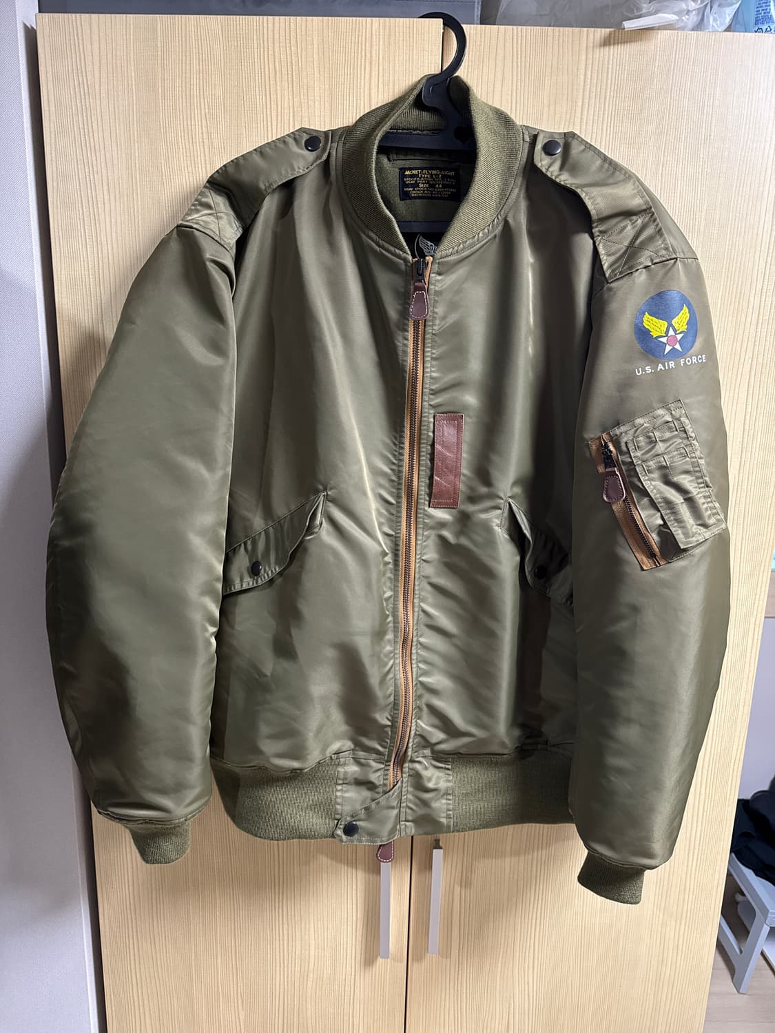 [44] 브론슨 L-2 항공점퍼 카키 ma-1 상품이미지1