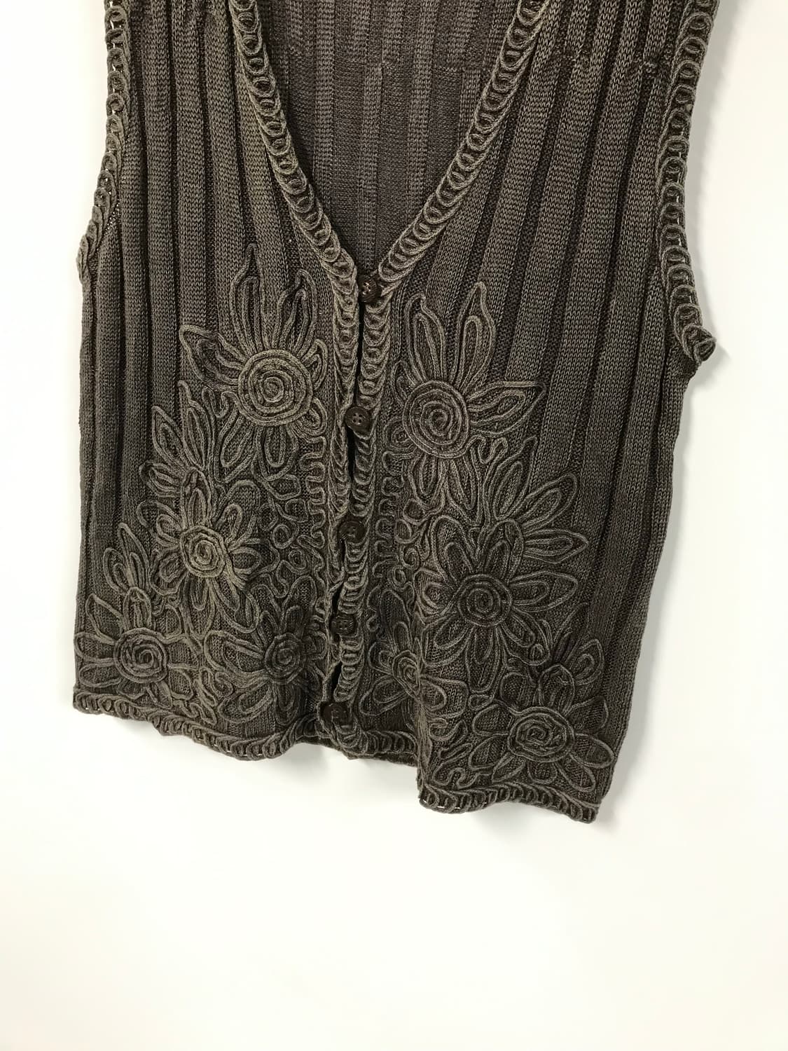 빈티지 니트 베스트 상품이미지4