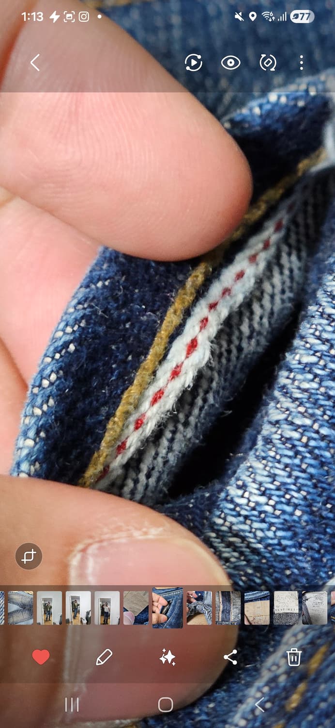 Made in usa 리바이스 501 LVC w30 L30 상품이미지5