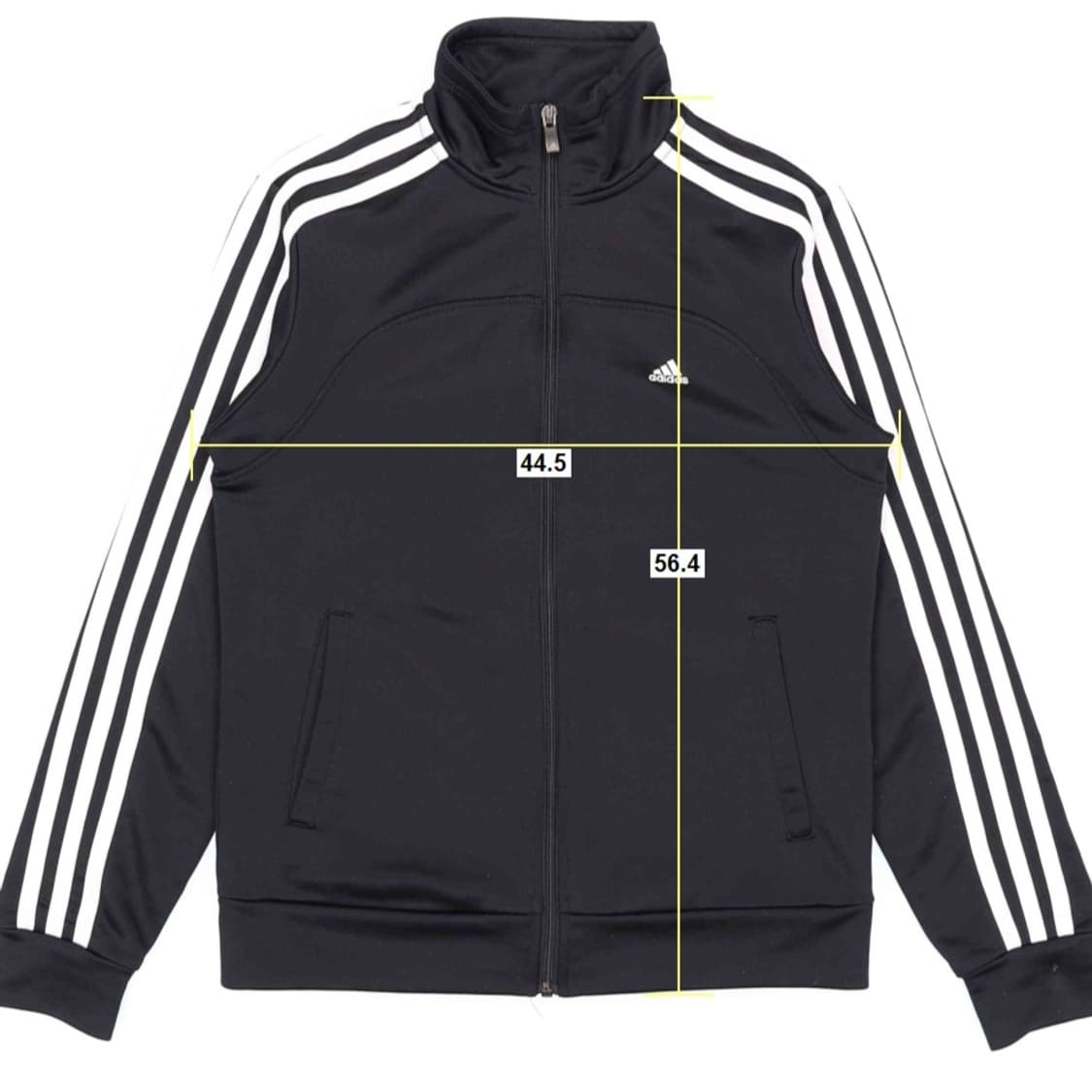 [85] 아디다스 검흰 여성 삼선 트랙탑 집업 져지 자켓 N6939 상품이미지7