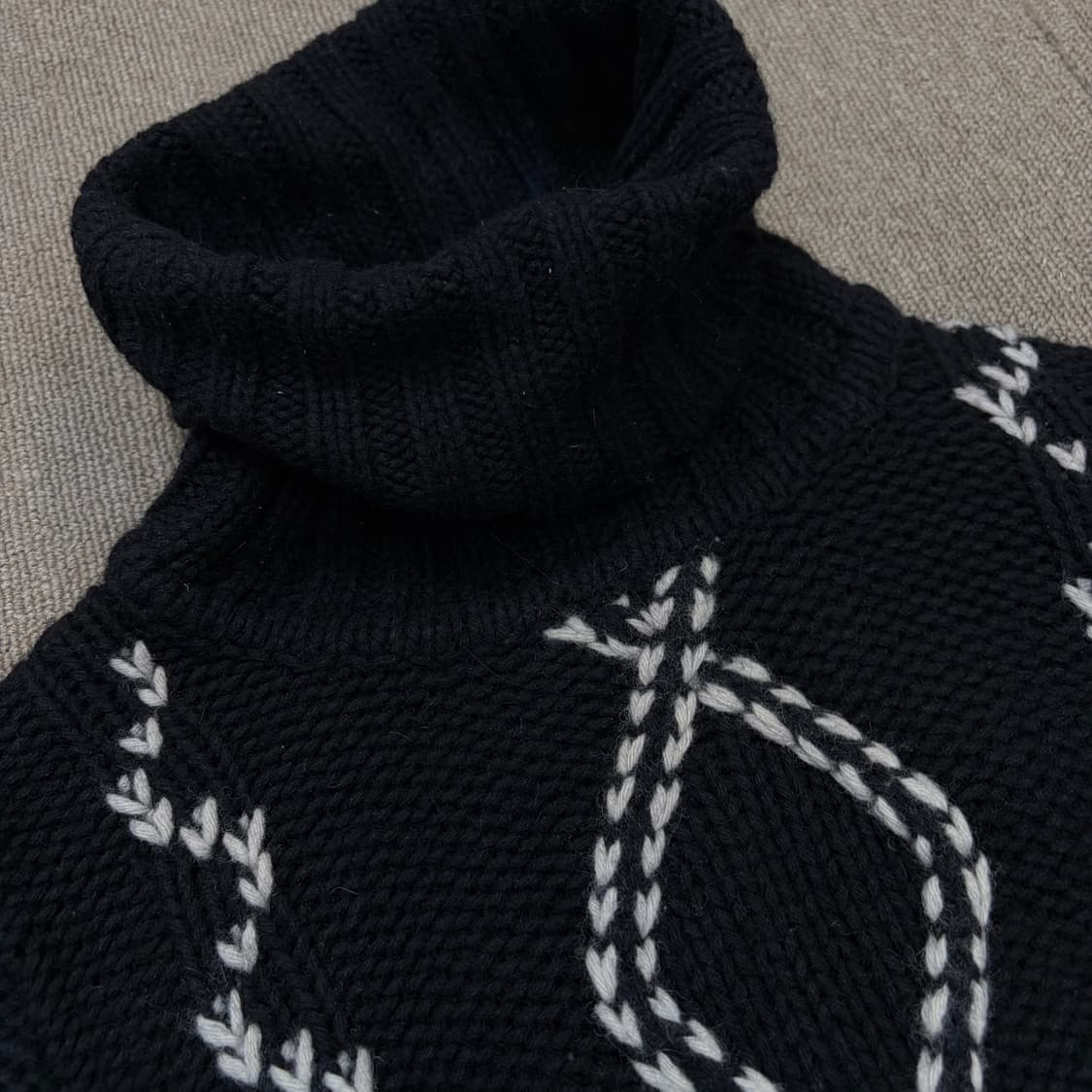 maxmara 막스마라 우먼스 알파카 울 터틀넥 니트 상품이미지2