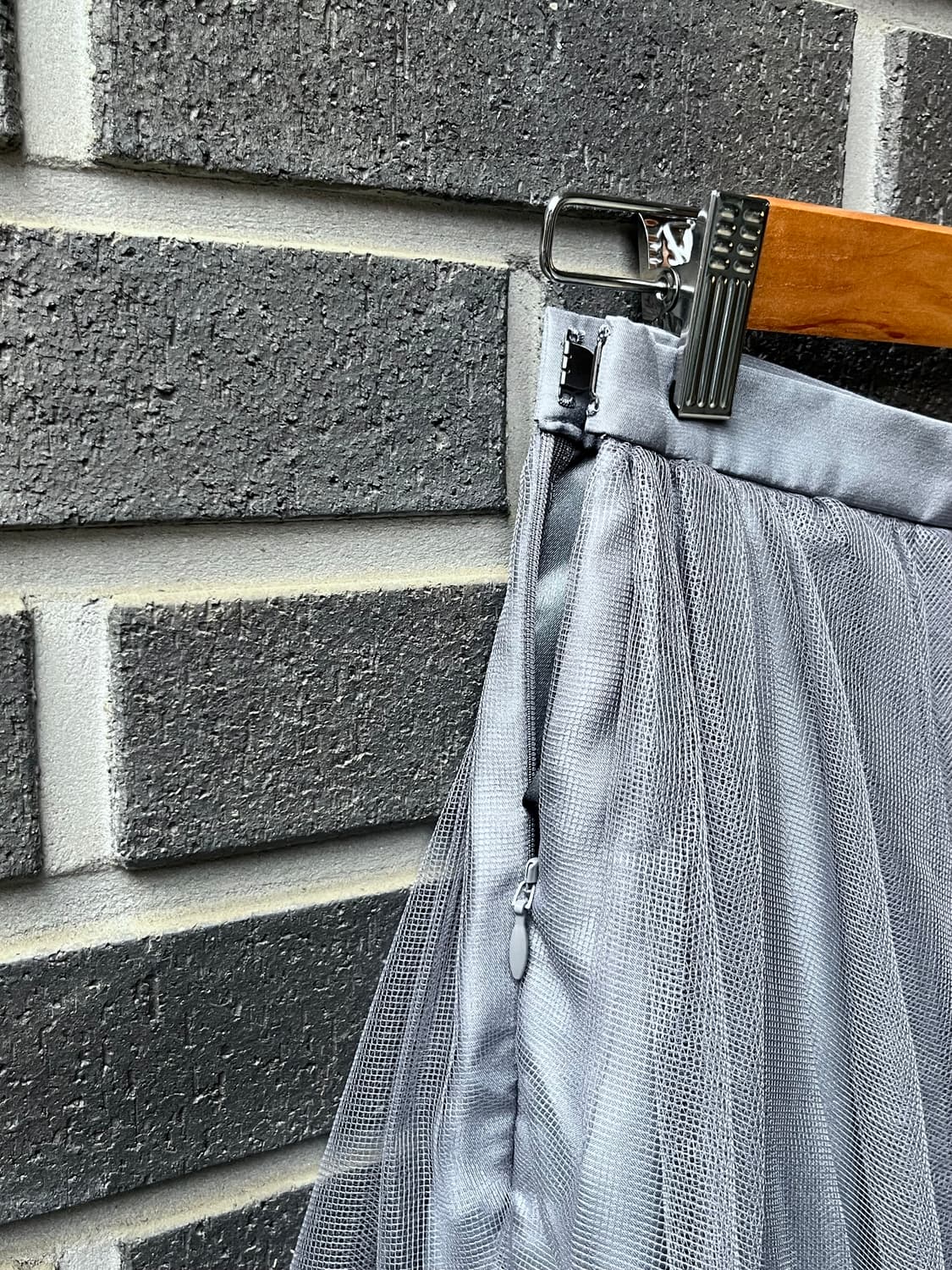 TO BE CHIC 튤 스커트 블루 상품이미지8