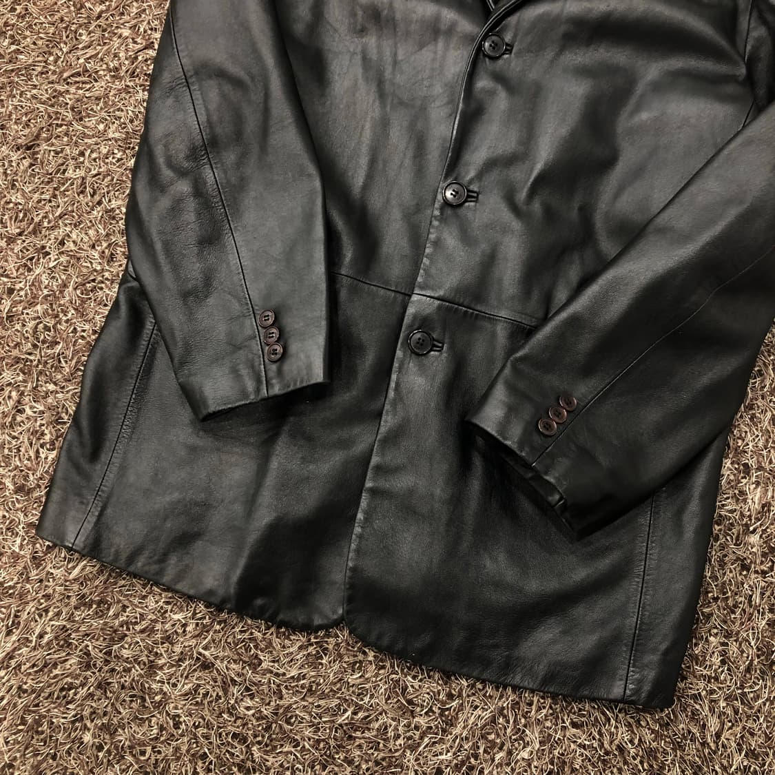 빈티지 양가죽 블레이저 레더 가죽 자켓 상품이미지3