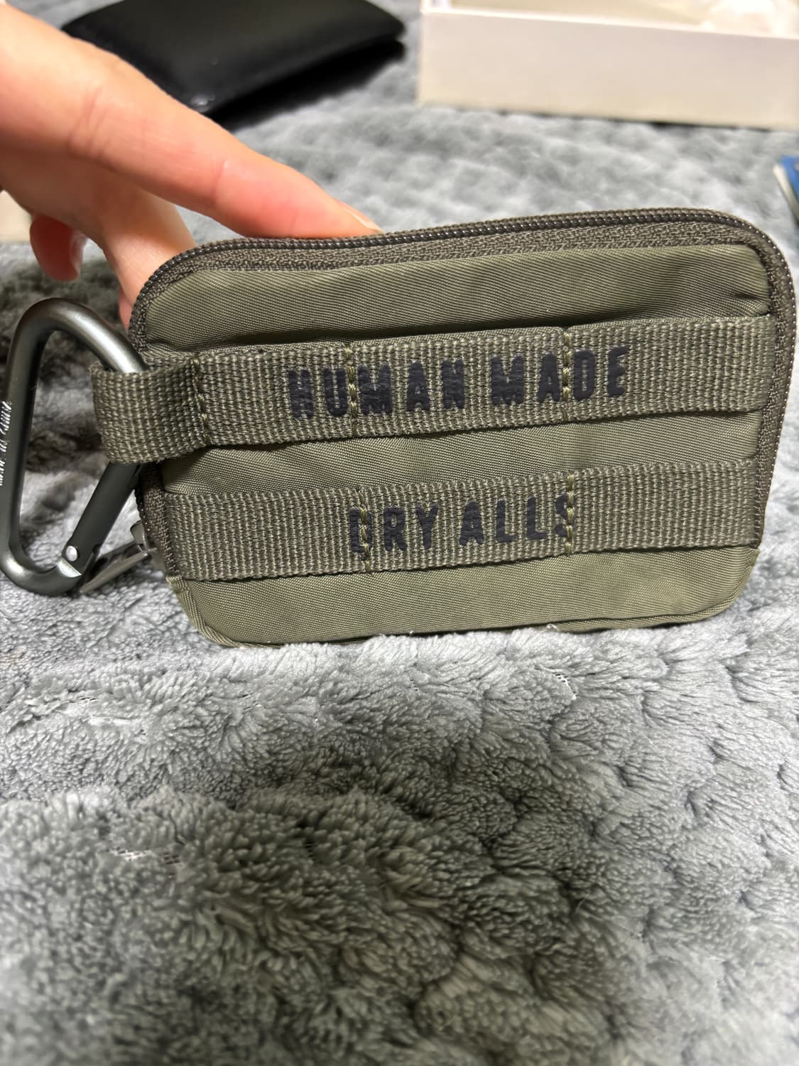 휴먼메이드 카드지갑 카키  상품이미지2