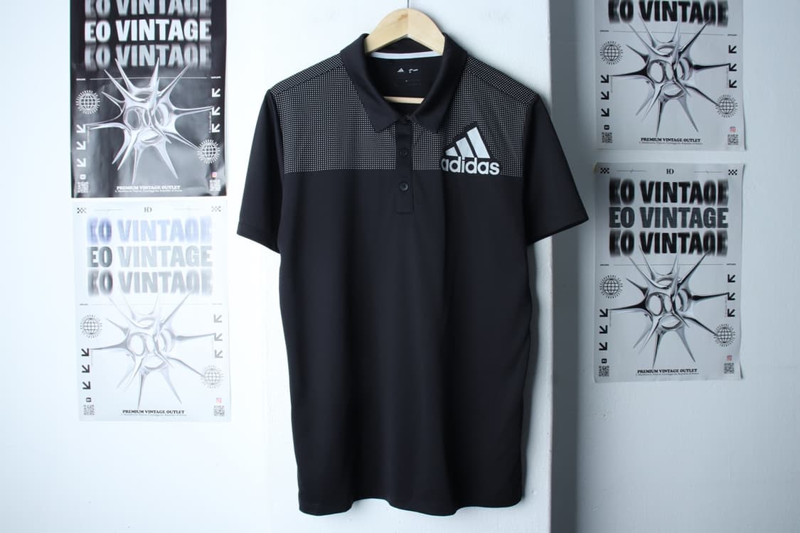 (L-XL) 아디다스 반팔 카라 티셔츠 골프 기능성 빅로고-H31750 상품이미지2