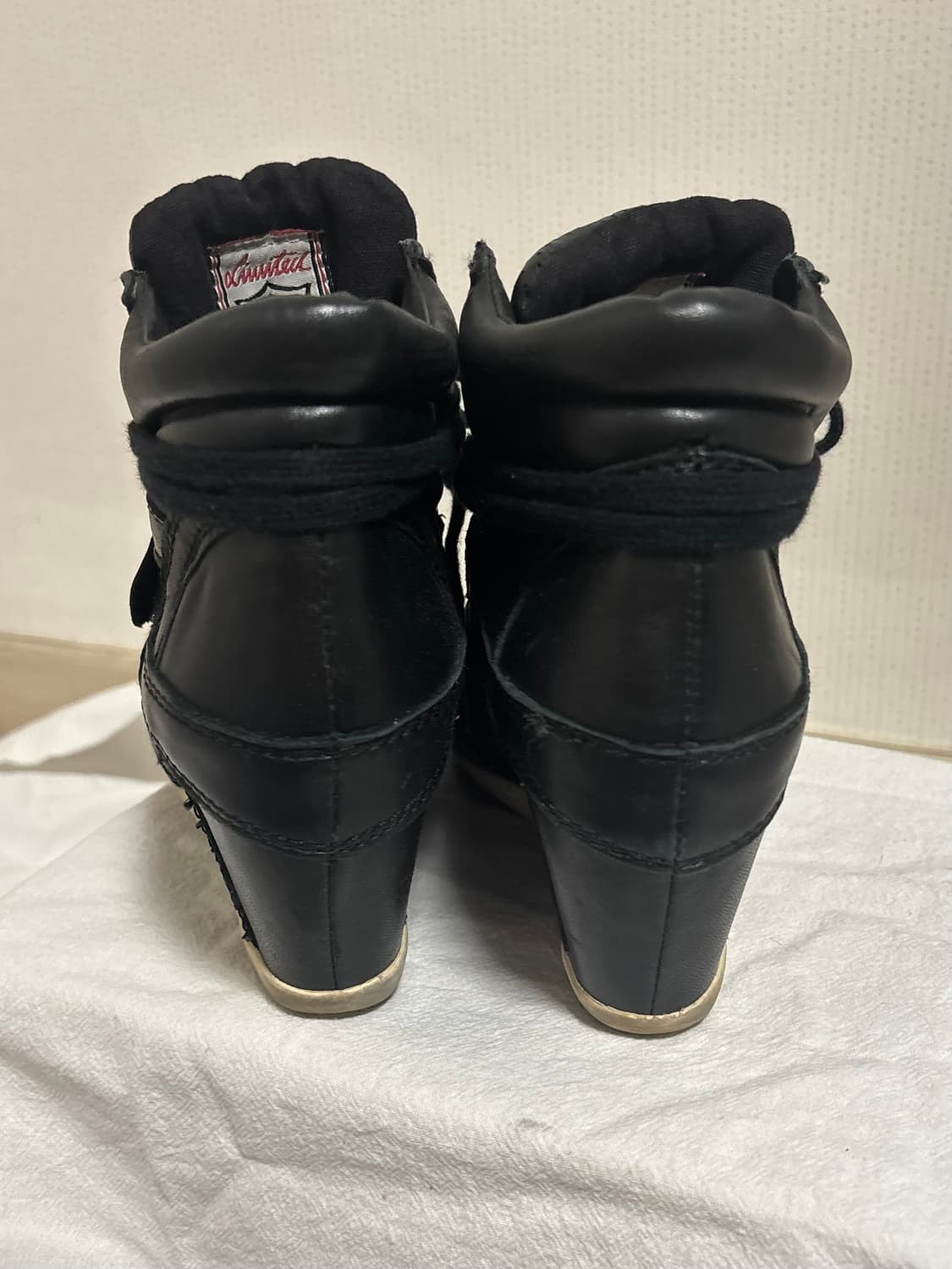 ash 아쉬 웨지힐 스니커즈 블랙 36 상품이미지4