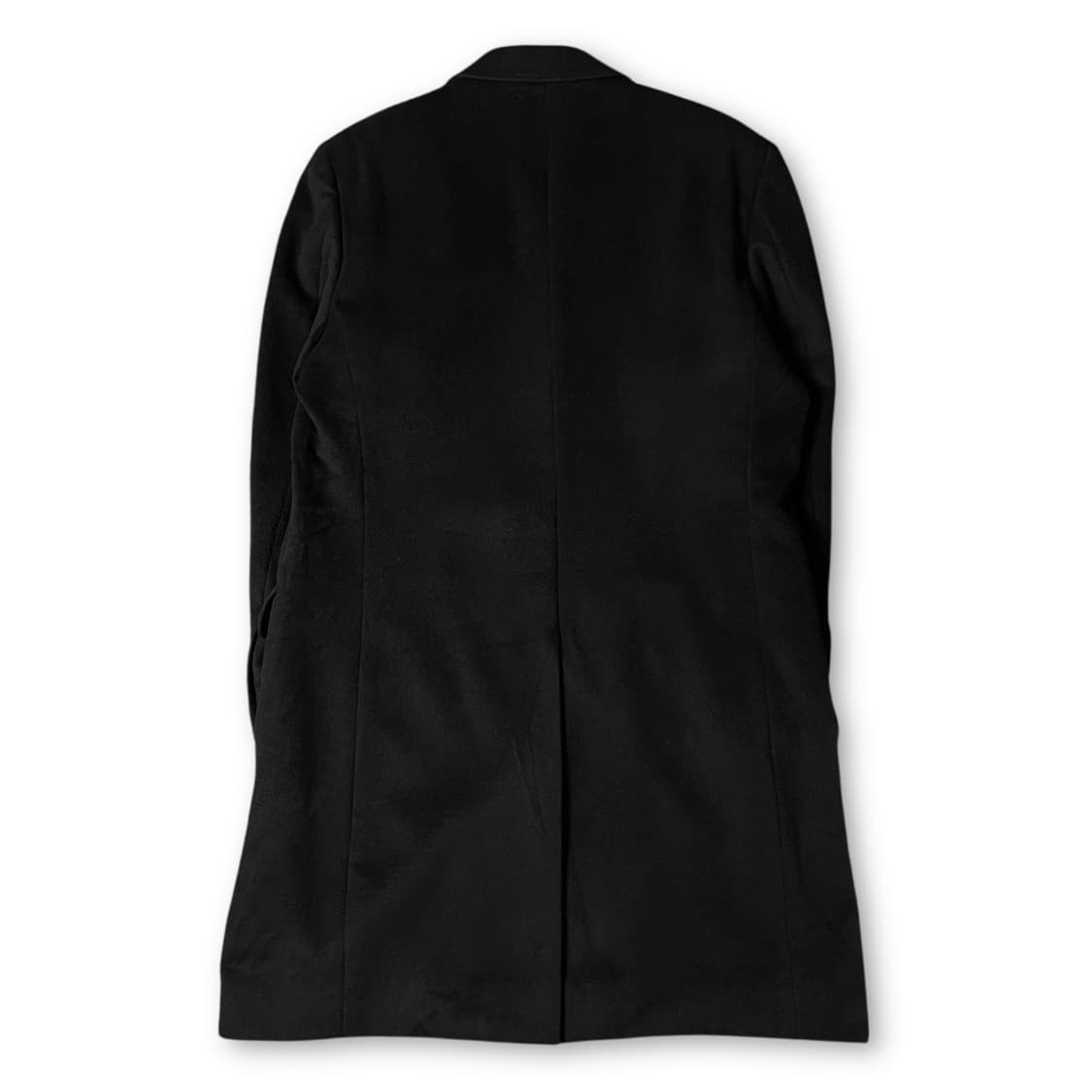 더수트하우스 블랙 캐시미어 100 싱글 코트 상품이미지2