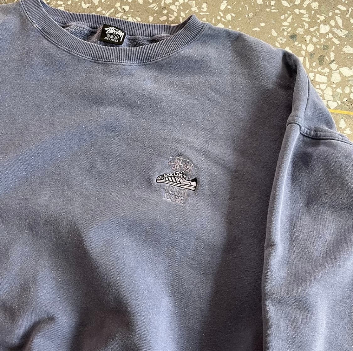 80s 올드 스투시 스웻셔츠 상품이미지4