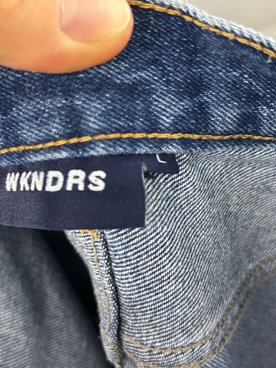 WKNDRS 위캔더스 데님 팬츠 상품이미지8