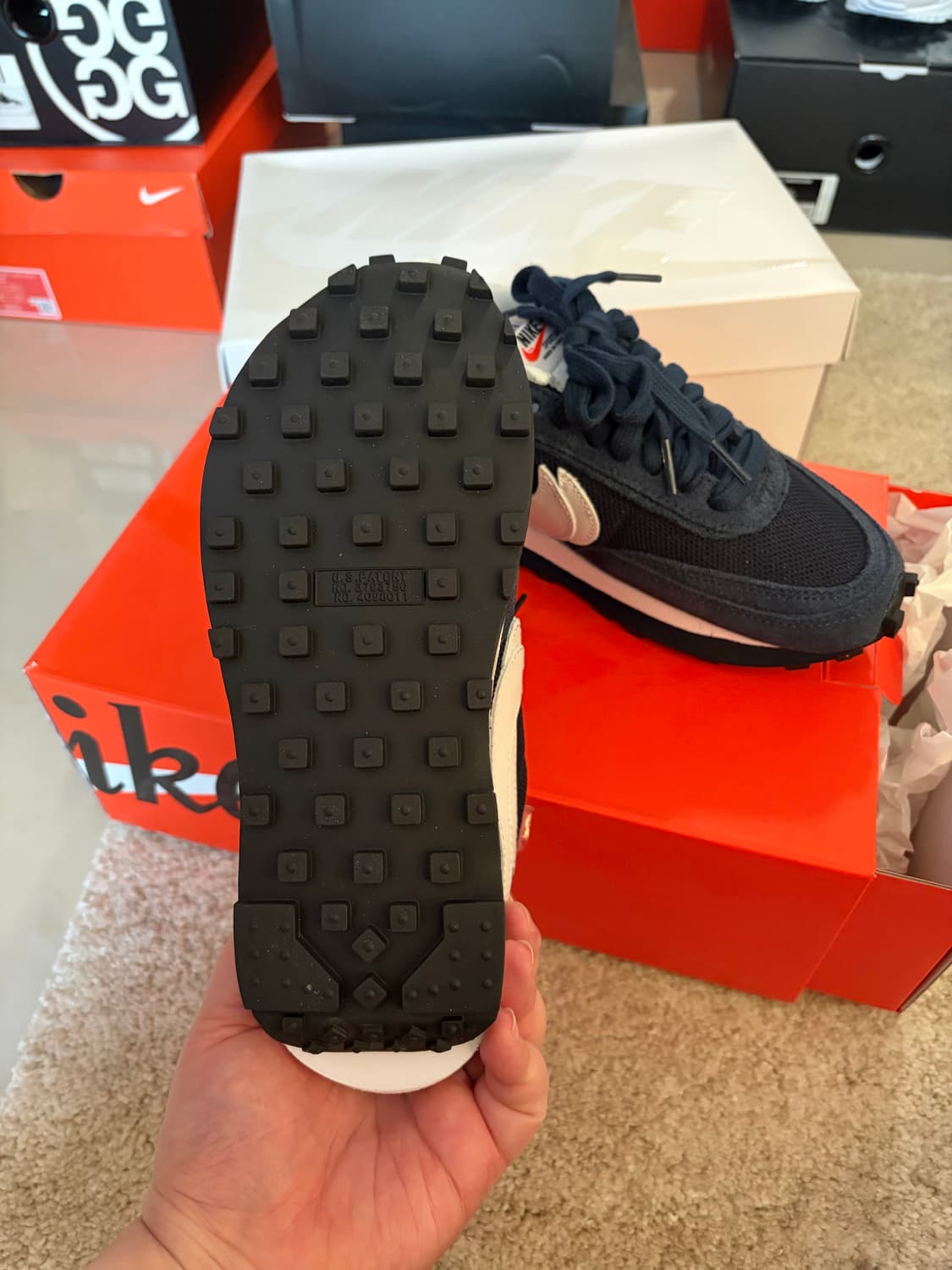 (택붙은 풀박스 새제품) 나이키 사카이 230사이즈 상품이미지3