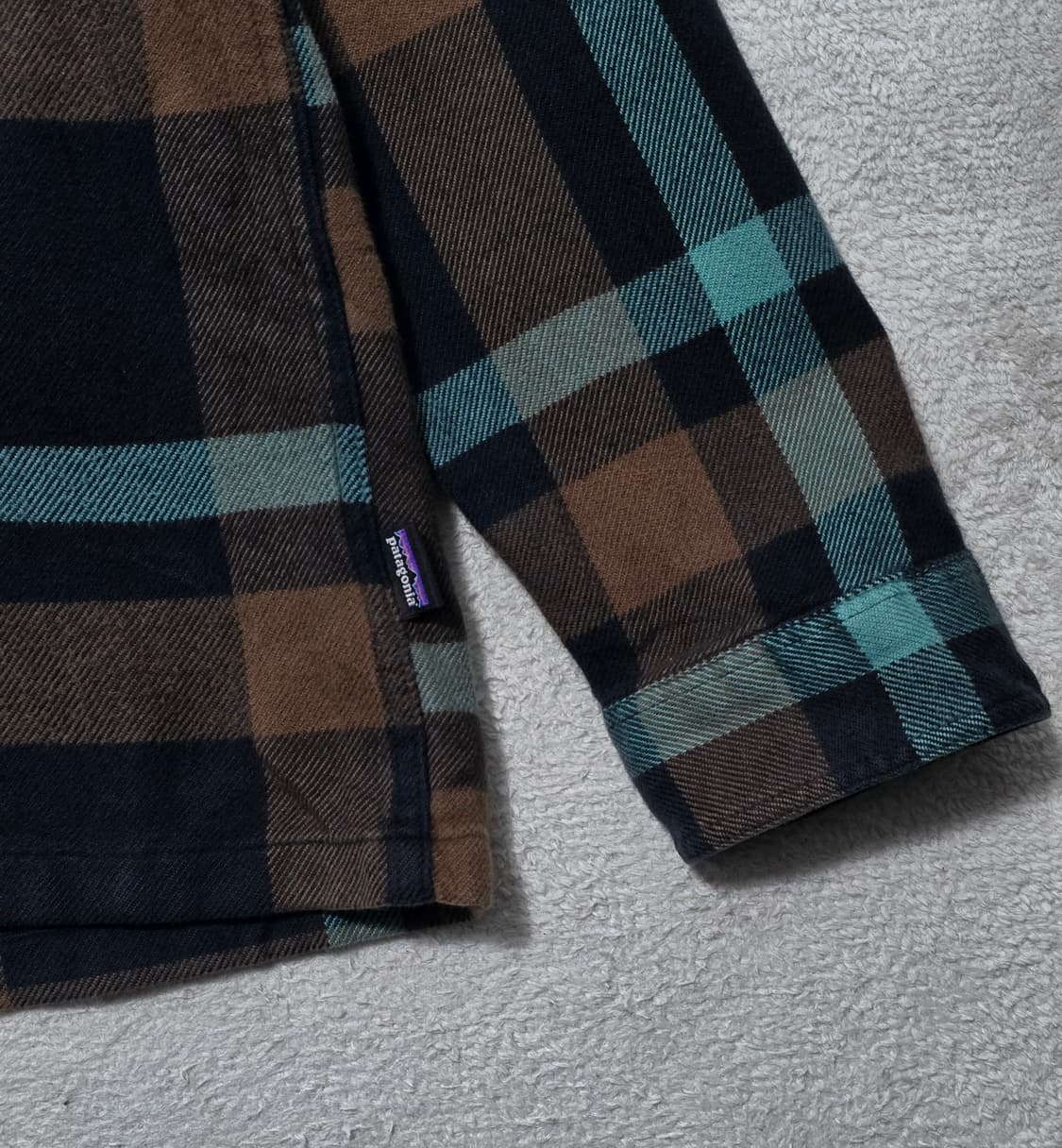 파타고니아 오가닉코튼 플란넬 체크 셔츠 L 상품이미지2