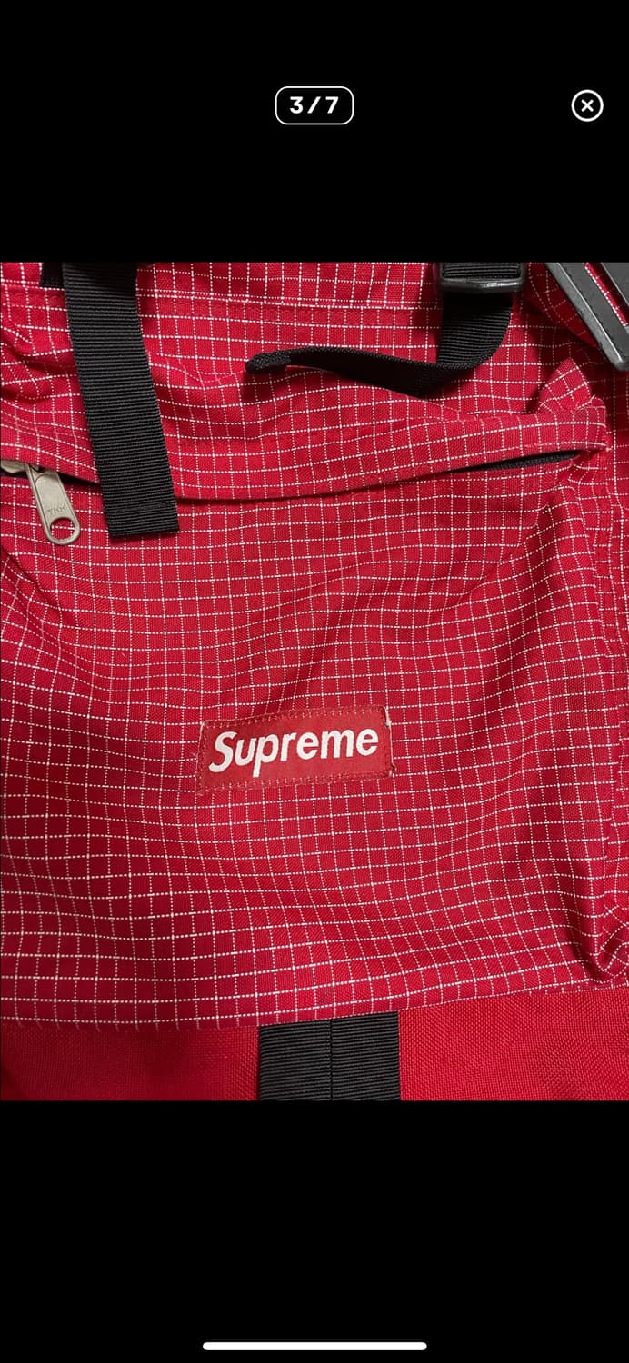 슈프림 09fw 립스탑 쿄듀라 아카이브 백팩 가방 상품이미지3