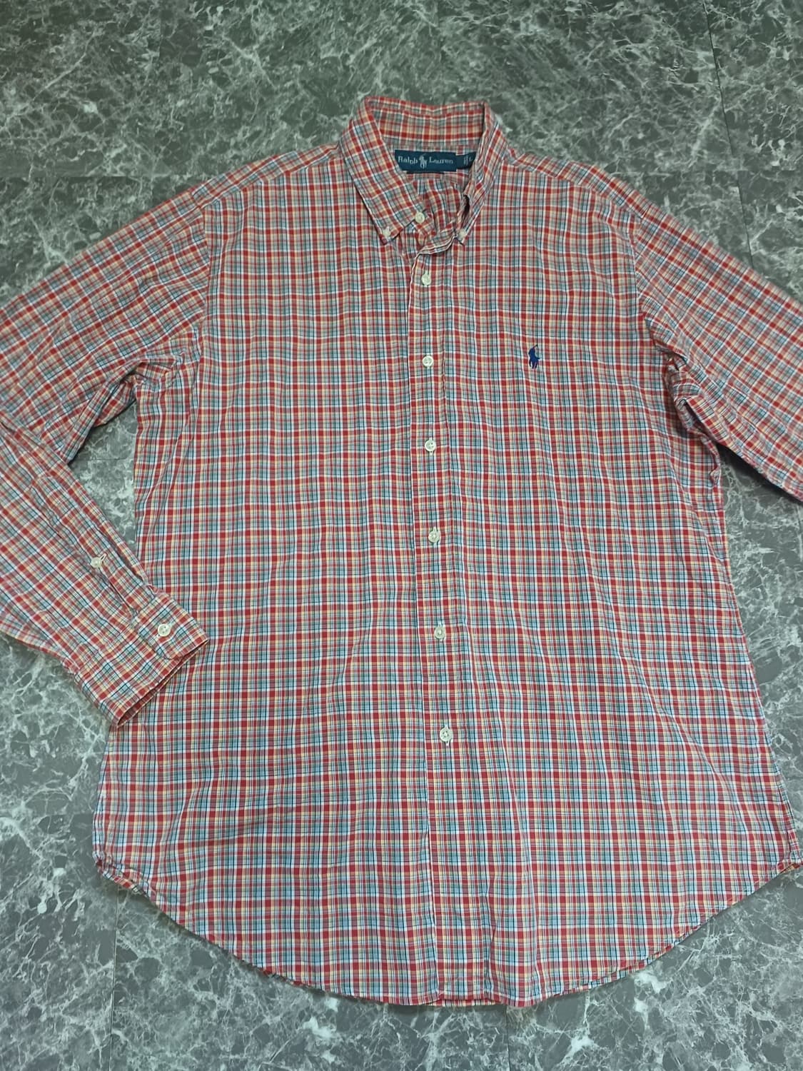 Ralph Lauren 클래식 체크 셔츠 L 상품이미지2