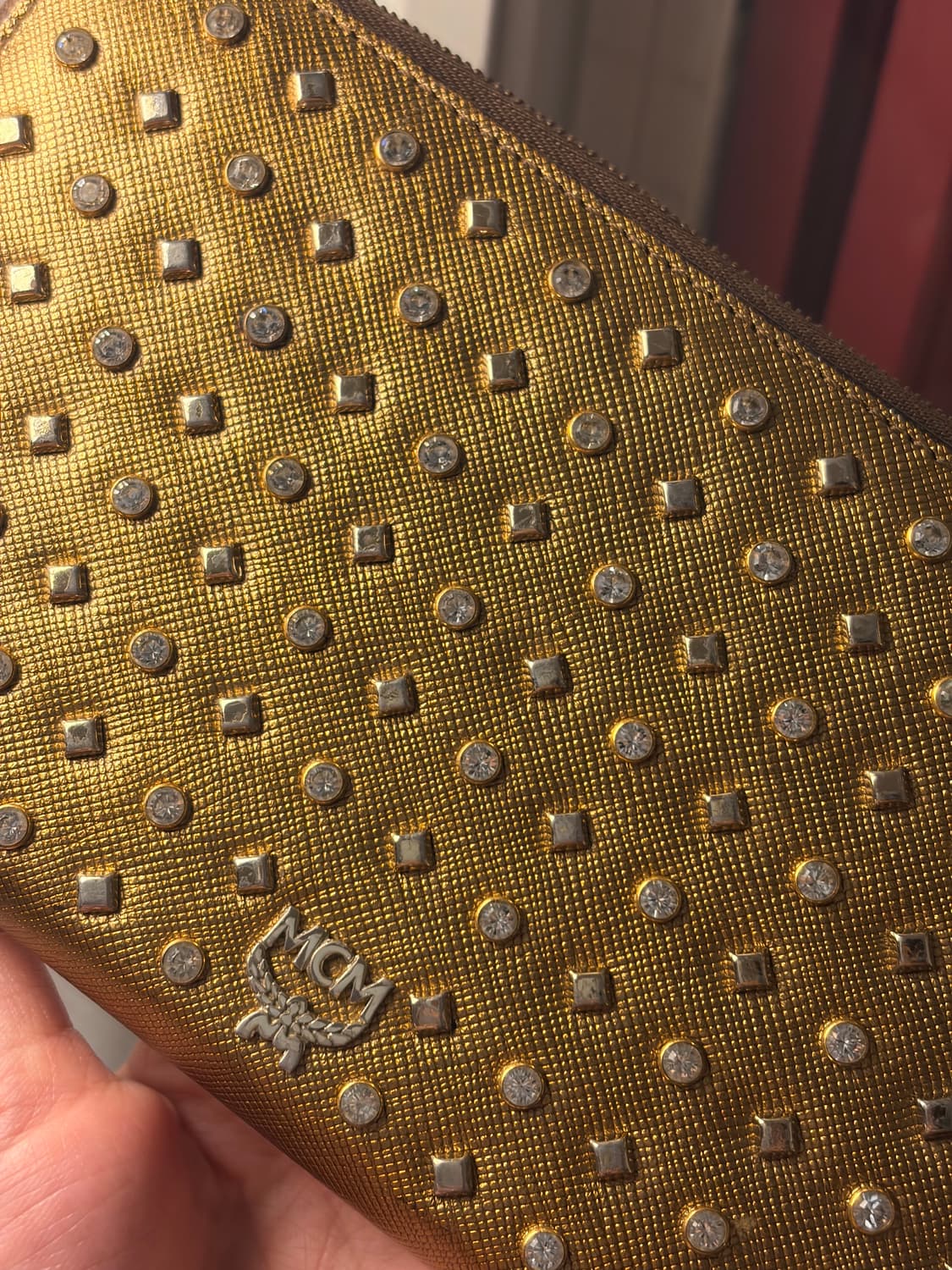 MCM 골드 장지갑 상품이미지2