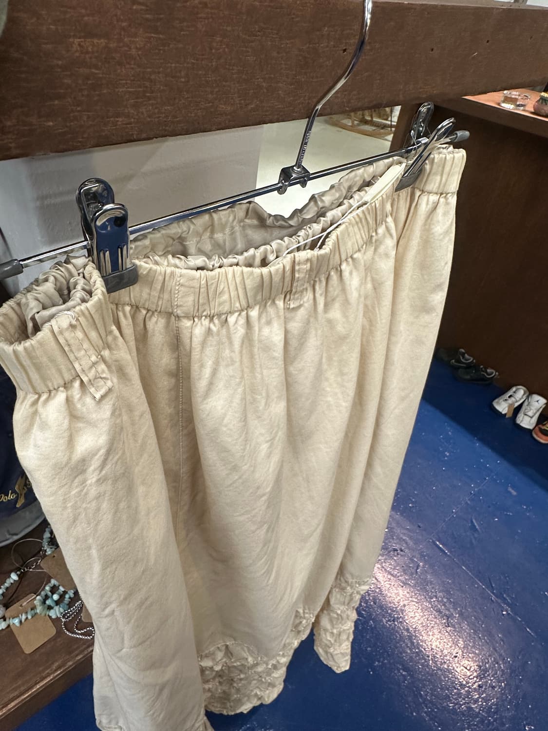 Jpn vtg ivory 히피스커트 상품이미지2