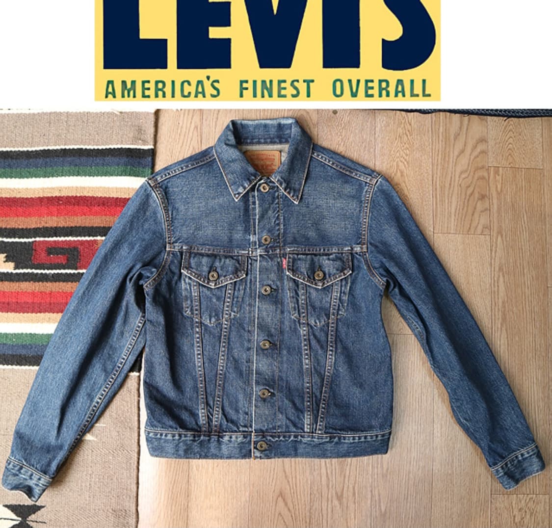 일본판 90S LEVIS 리바이스 70504 3세대 셀비지 빈티지 데님 상품이미지1