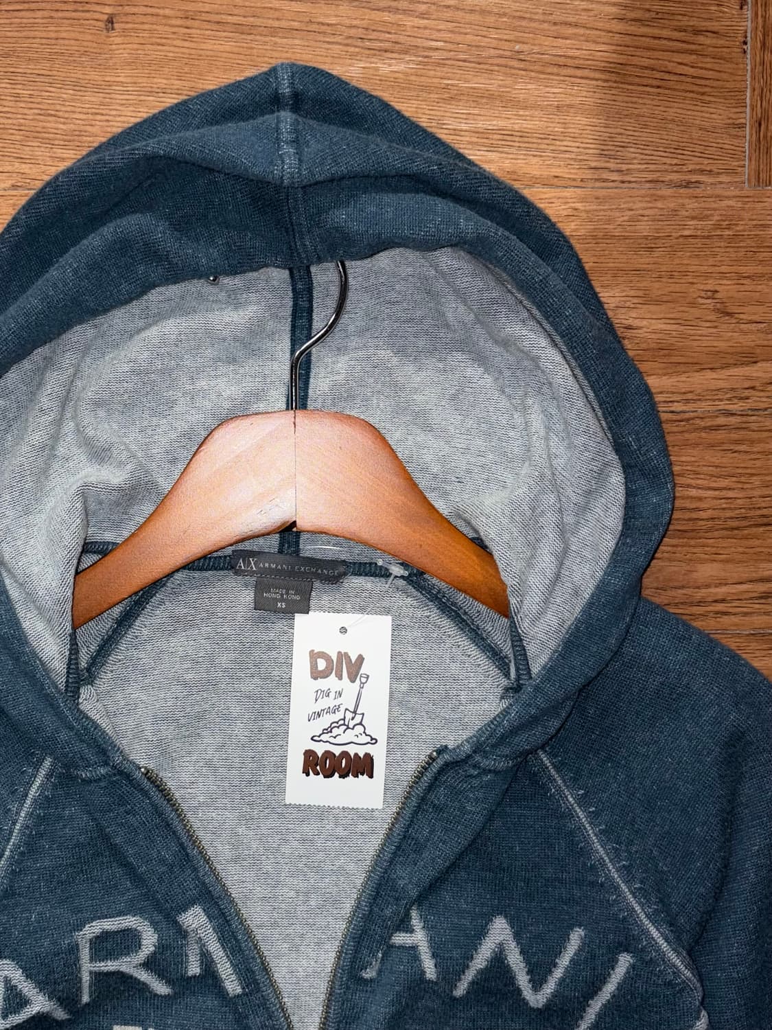 아르마니 익스체인지 니트집업 상품이미지3