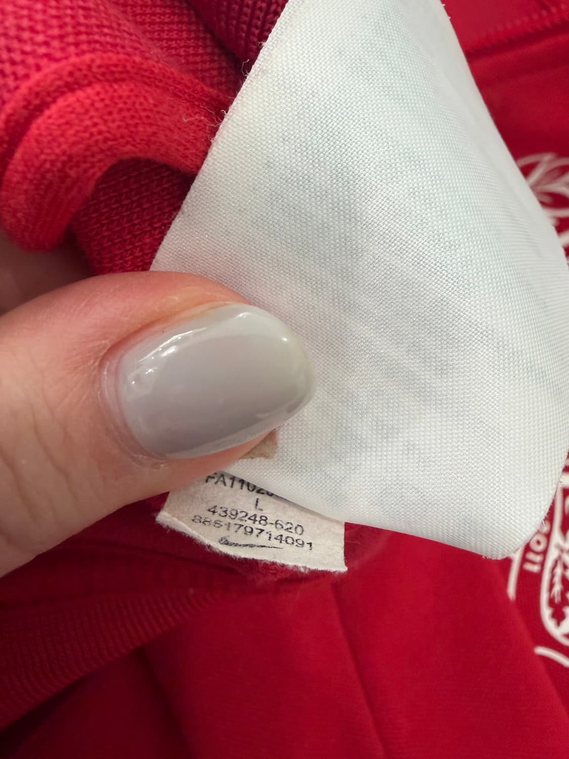 299. 나이키 아스날 125주년 져지 트랙탑 상품이미지10