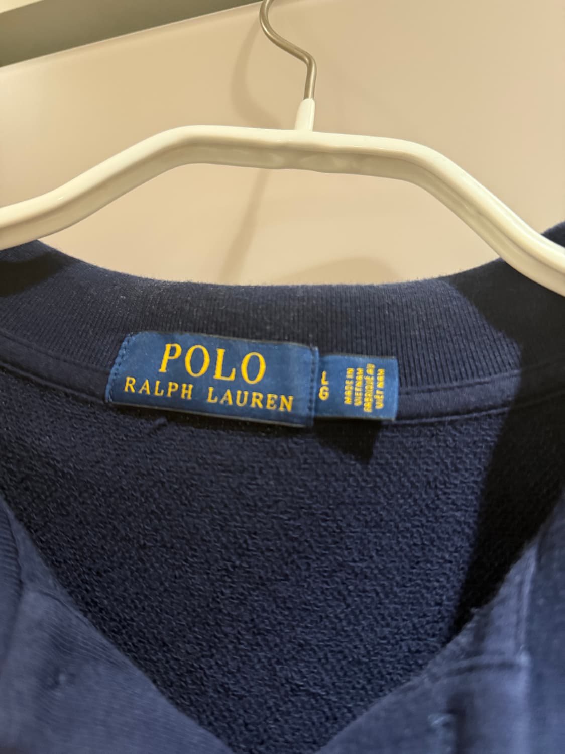 폴로 랄프로렌 카라티 남흰 L 상품이미지2
