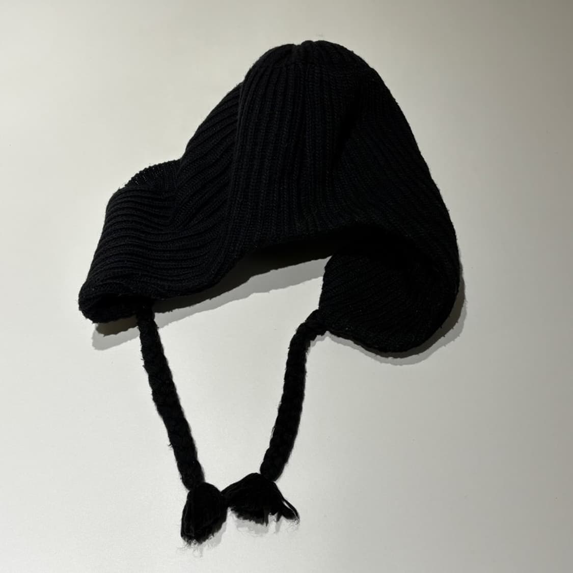 언유즈드 unused 이어플랩 니트 햇 상품이미지4