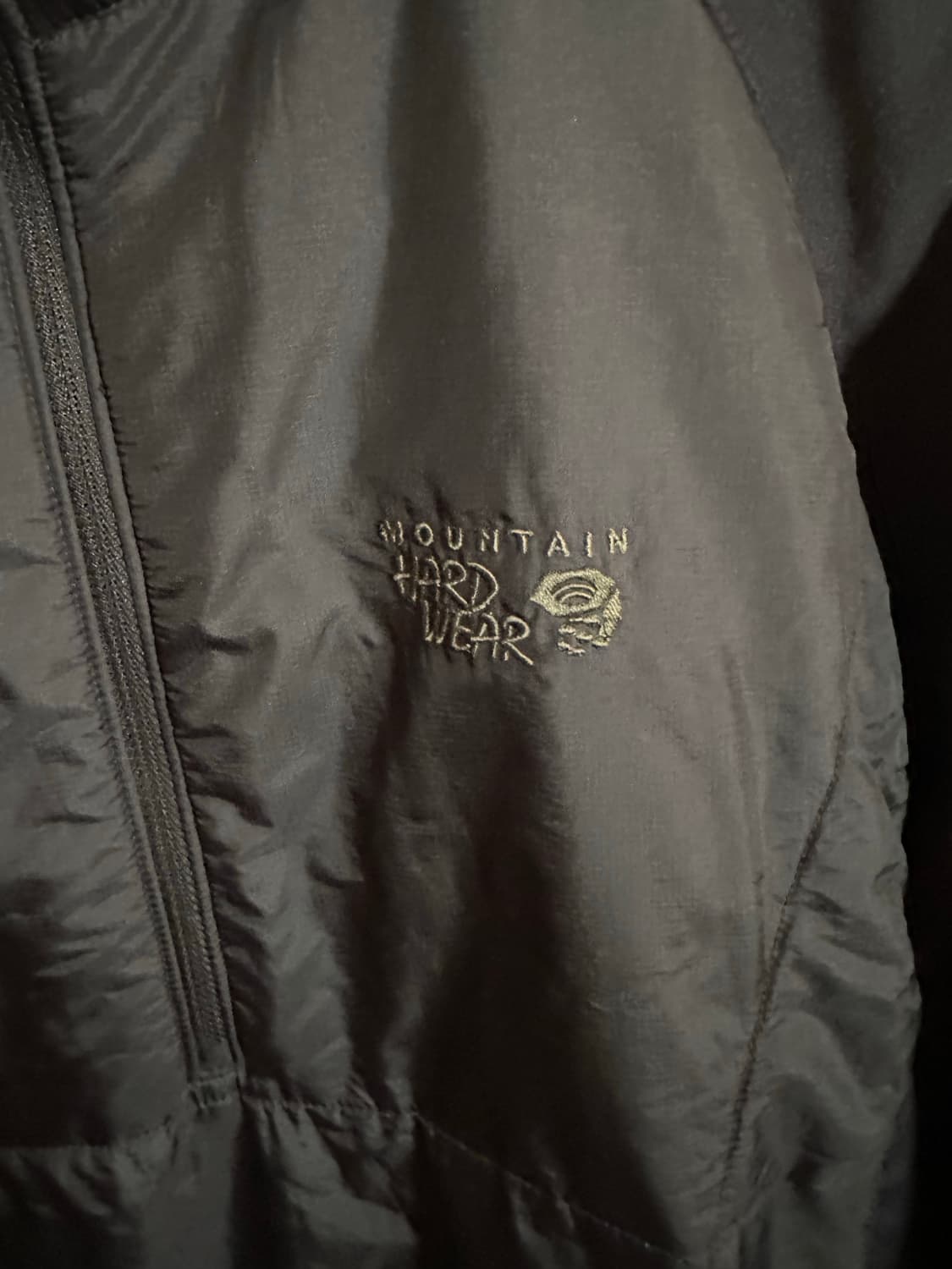 마운틴하드웨어 남성 방풍 기모 하프집업 100 상품이미지3